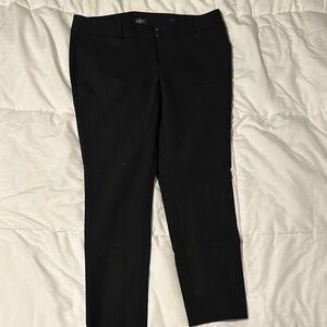 LOFT Julie Skinny Black Dress Pants